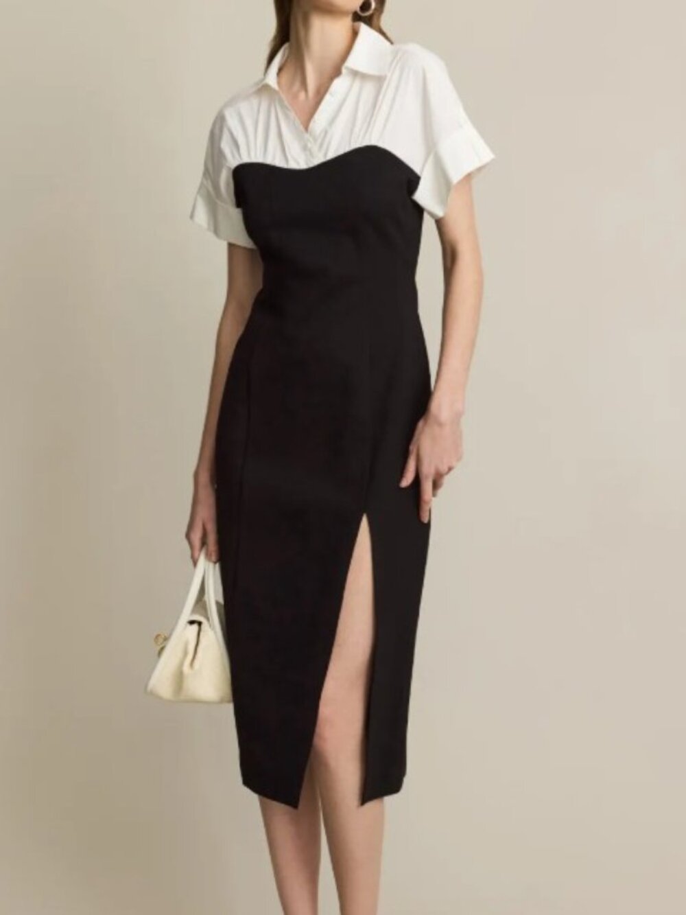 Toccin Collared Shirt Dress